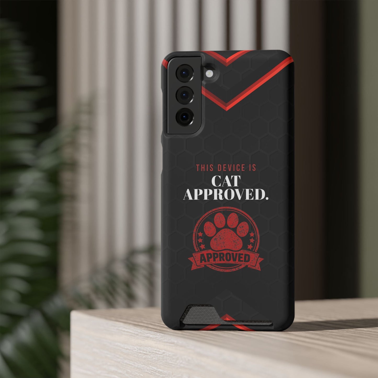 Cat Approved iPhone Case — Official Stamp Edition