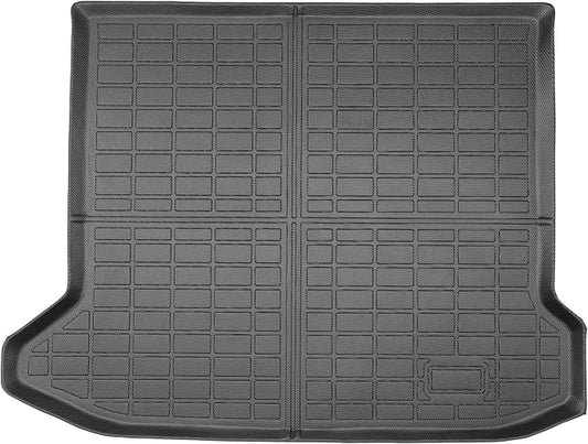 Yakitoko 3D TPE Car Trunk Cargo Liner Mat for Hyundai Ioniq 5 2022-2025 Custom Fit All-Weather Waterproof Floor Protection, Heavy Duty & Odorless