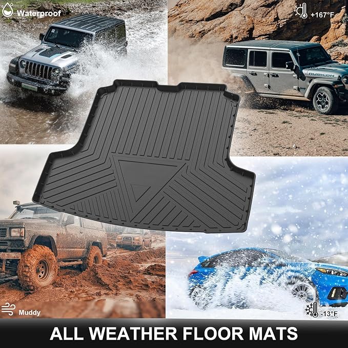 Trunk Mat Compatible with 2019-2026 Nissan Altima Cargo Liner TPE Waterproof Cargo Mat Replacement for 2021 2022 2023 2024 2025 2026 Altima Accessories