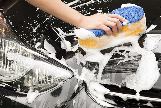 Rain-X 620073-4PK Spot Free Car Wash - 48 Fl Oz - Deep Cleaning, High Foaming Car Wash Soap Provides Shine With No Towel Or Hand Drying Needed, Better Than Any Other Traditional Car Wash Cleaner