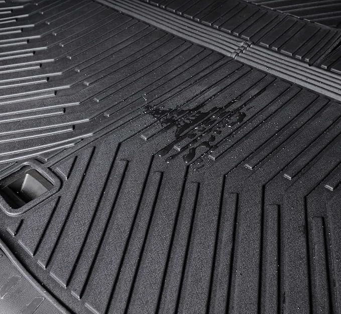 Cargo Mat Backrest Mats for 2018-2022 2023 Chevrolet Chevy Traverse Car Mat Accessories, All Weather TPE Cargo Liner Trunk Mat (18-23 7/8 Seats-3rd Row Backrest Mats&Cargo Mat)