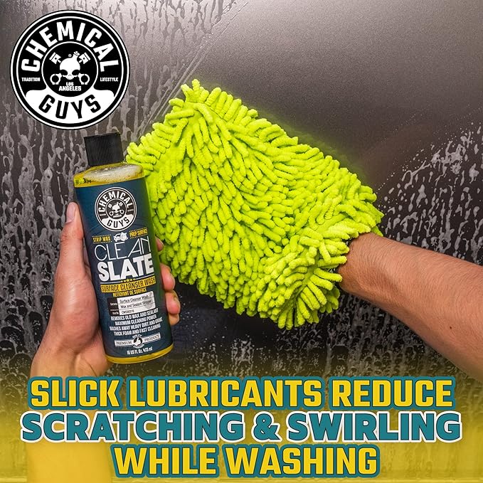 Chemical Guys CWS80364 Clean Slate Deep Surface Cleaning Car Wash Soap (Removes Old Car Waxes, Glazes & Sealants for Superior Surface Prep), 64 fl oz (Half Gallon), Citrus Scent
