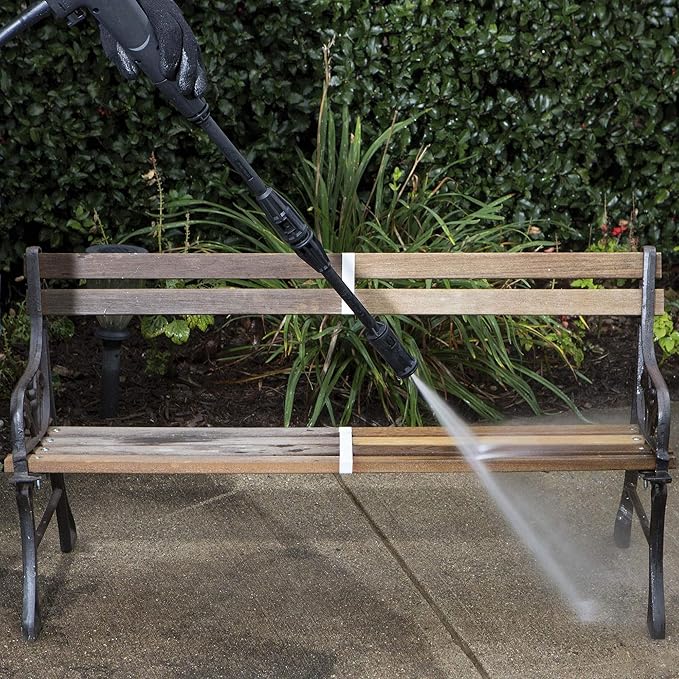 Sun Joe Electric Pressure Washer with 11-Amp Motor and 1.1 GPM, SPX1000 - Portable Water Cleaner with Adjustable Spray Wand for Car, Garden, and Patio Washing and Cleaning