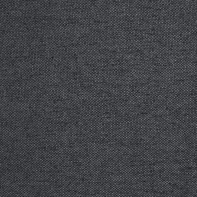 AAAAAcessories D-Shaped Chair Cushions, 2" Thick Dining Chair Pads with Ties and Removable, Machine-Washable Cover, 17" x 16", Set of 6, Dark Grey