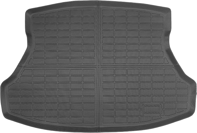 Yakitoko 3D TPE Car Trunk Cargo Liner Mat for Honda Civic 2012-2015 Custom Fit All-Weather Waterproof Floor Protection, Heavy Duty & Odorless