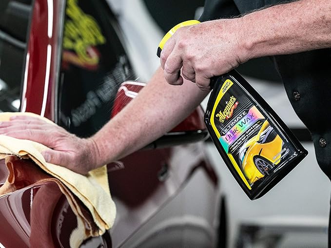 Meguiar's Ultimate Wash and Wax Bundle with Meguiar's Microfiber Wash Mitt, Perfect for Completing a Car Wash, Getting a Brilliant Shine, and Protecting Your Car’s Finish, Safe for all Car Exteriors