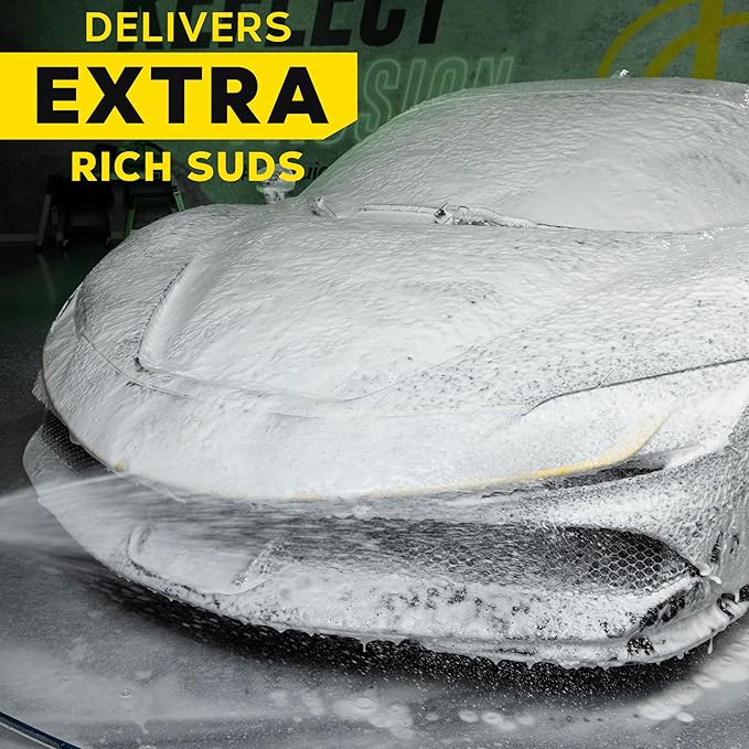 Meguiar's Professional Watermelon Hyper Wash - Professional Car Wash Soap with Rich, Stable Foaming for Excellent Cleaning, Highly Concentrated Formula, Gently Removes Dirt and Grime, 32 Oz Liquid