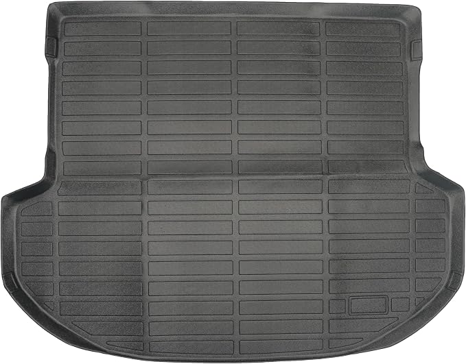 Yakitoko 3D TPE Car Trunk Cargo Liner Mat for Hyundai Santa Fe 2021-2023 Custom Fit All-Weather Waterproof Floor Protection, Heavy Duty & Odorless