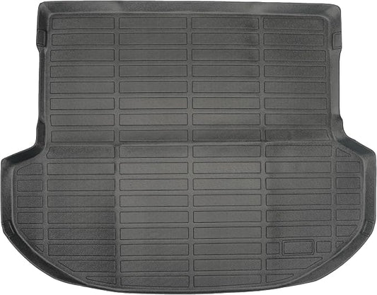 Yakitoko 3D TPE Car Trunk Cargo Liner Mat for Hyundai Santa Fe 2021-2023 Custom Fit All-Weather Waterproof Floor Protection, Heavy Duty & Odorless