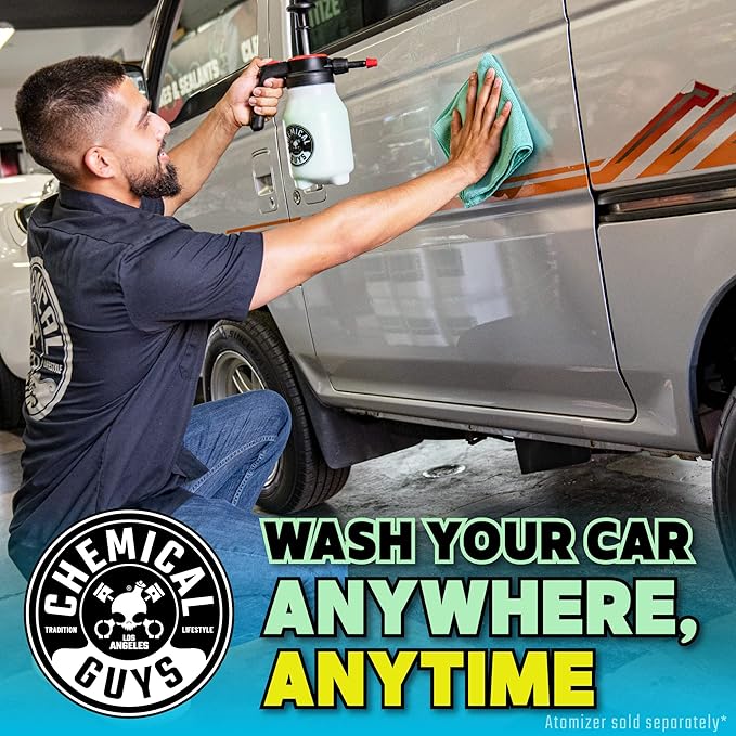 Chemical Guys WAC_707 EcoSmart Hyper Concentrated Waterless Car Wash and Wax, Safe for Cars, Trucks, SUVs, Motorcycles, RVs & More, 128 oz (1 Gallon)