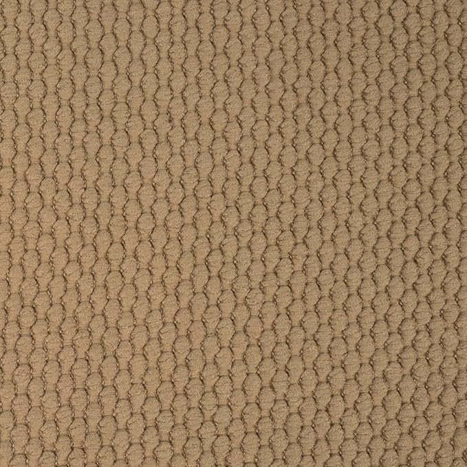 Sweet Home Collection Cushion Memory Foam Chair Pads Honeycomb Nonslip Back Seat Cover 16" x 16" 6 Pack Taupe