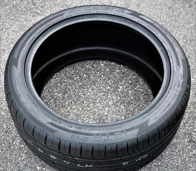Accelera Iota ST68 All-Season Truck/SUV Performance Radial Tire-265/35R22 265/35/22 265/35-22 102V Load Range XL 4-Ply BSW Black Side Wall UTQG 400AA