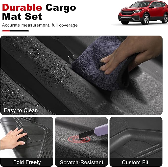 2019-2025 2026 RDX Cargo Liner for Acura RDX Cargo Mat, All Weather Trunk Mat for Acura RDX Cargo Tray 2019 2020 2021 2022 2023 2024 2025 2026 (Thicker and Folding)