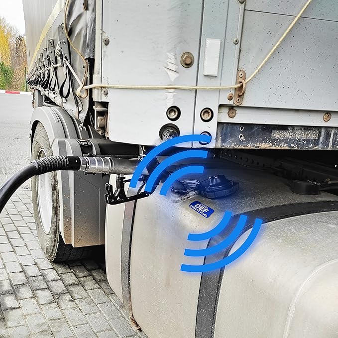 Diesel Exhaust Fluid Sticker, DEF Label for Diesel Engines, Box Trucks, Semi-Trailer - Weather Proof, Extreme Stick, Commercial Grade by Fuel Stickers - USA Made (2x1 inch), 40 Labels