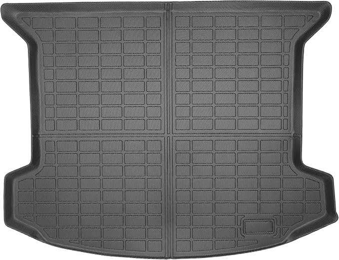 Yakitoko 3D TPE Car Trunk Cargo Liner Mat for Cadillac XT5 2017-2025 Custom Fit All-Weather Waterproof Floor Protection, Heavy Duty & Odorless