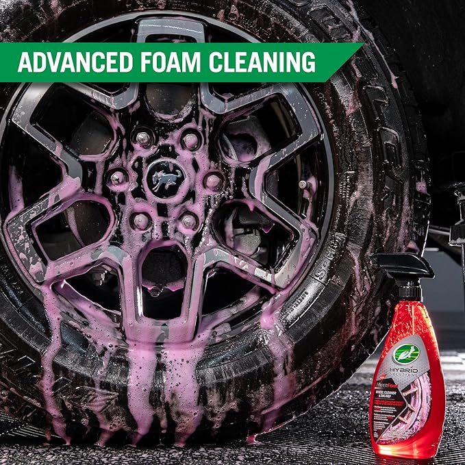 Turtle Wax Hybrid Solutions Complete Ceramic Car Care Kit, Includes Car Wash, Spray Wax, Detailer, Interior Cleaner, Tire & Wheel Cleaner, Tire Shine, Microfiber Accessories & Brush (10 Piece Kit)