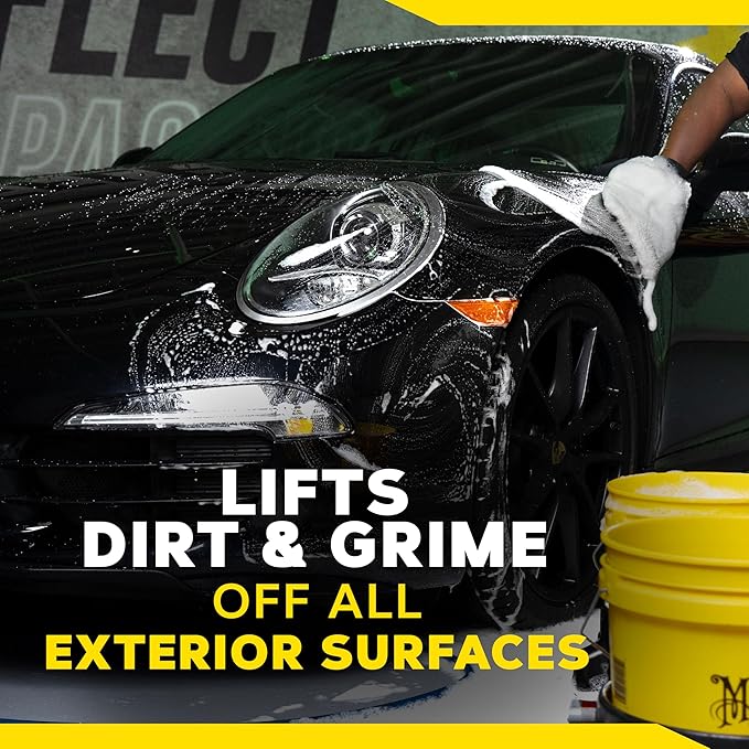 Meguiar's Professional Watermelon Hyper Wash - Professional Car Wash Soap with Rich, Stable Foaming for Excellent Cleaning, Highly Concentrated Formula, Gently Removes Dirt and Grime, 32 Oz Liquid