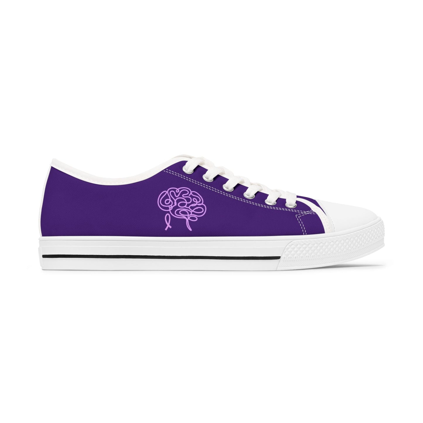 Handled, Actually – Epilepsy Awareness Low-Top Sneakers for Women