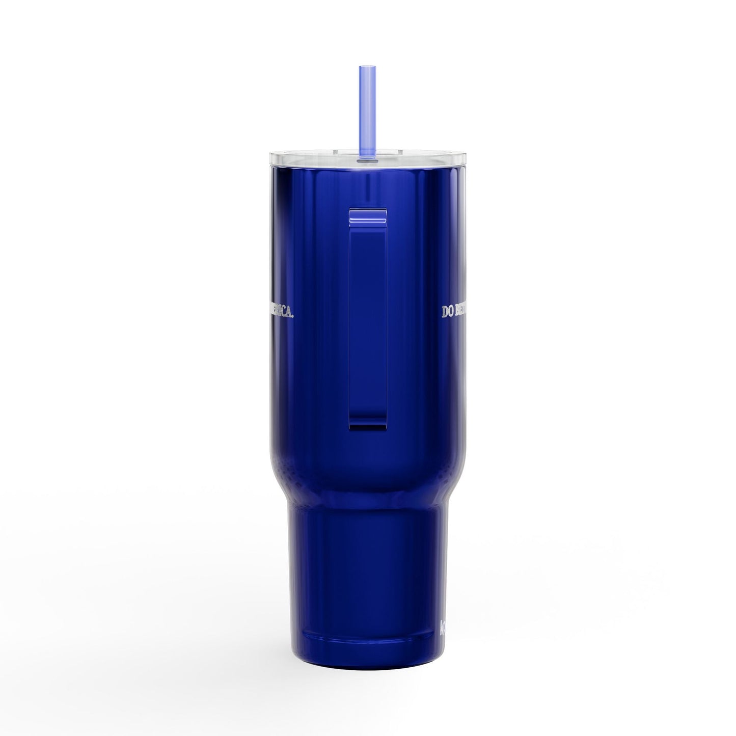 Do Better, America 40oz Insulated Tumbler – Engraved Travel Mug with Handle