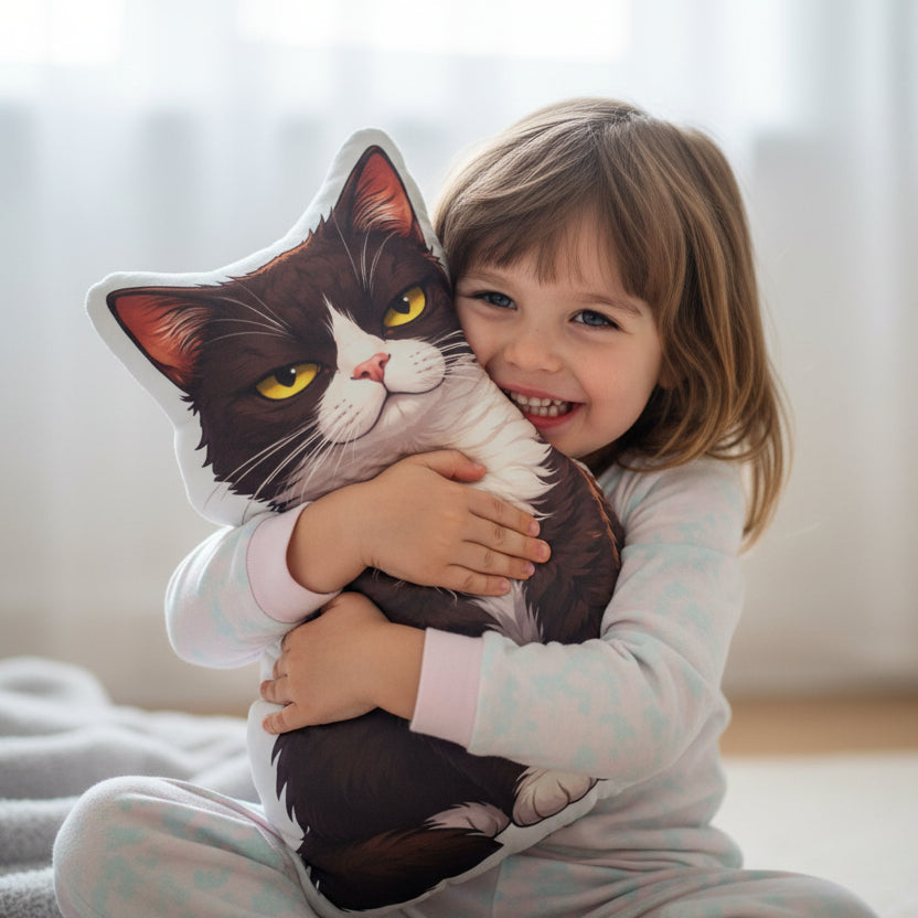 Cat Shaped Pillow — Quiet Comfort, Subtle Charm