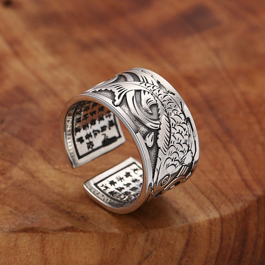 Men And Women Wide Version Personalized Index Finger Ring