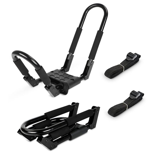 Kayak Roof Rack Foldable Kayak Roof Carrier Rack for Car SUV Pickup Trucks Kayaks Canoes Paddle Board Car Rack