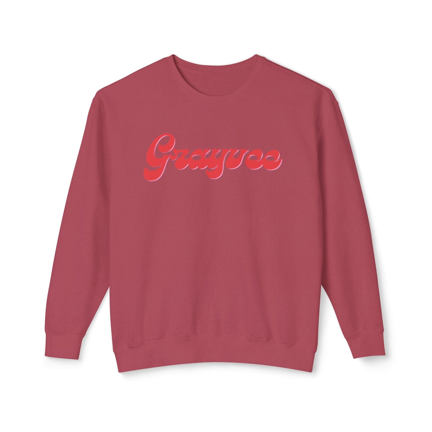 Unisex Lightweight Crewneck Sweatshirt "Grayvee"
