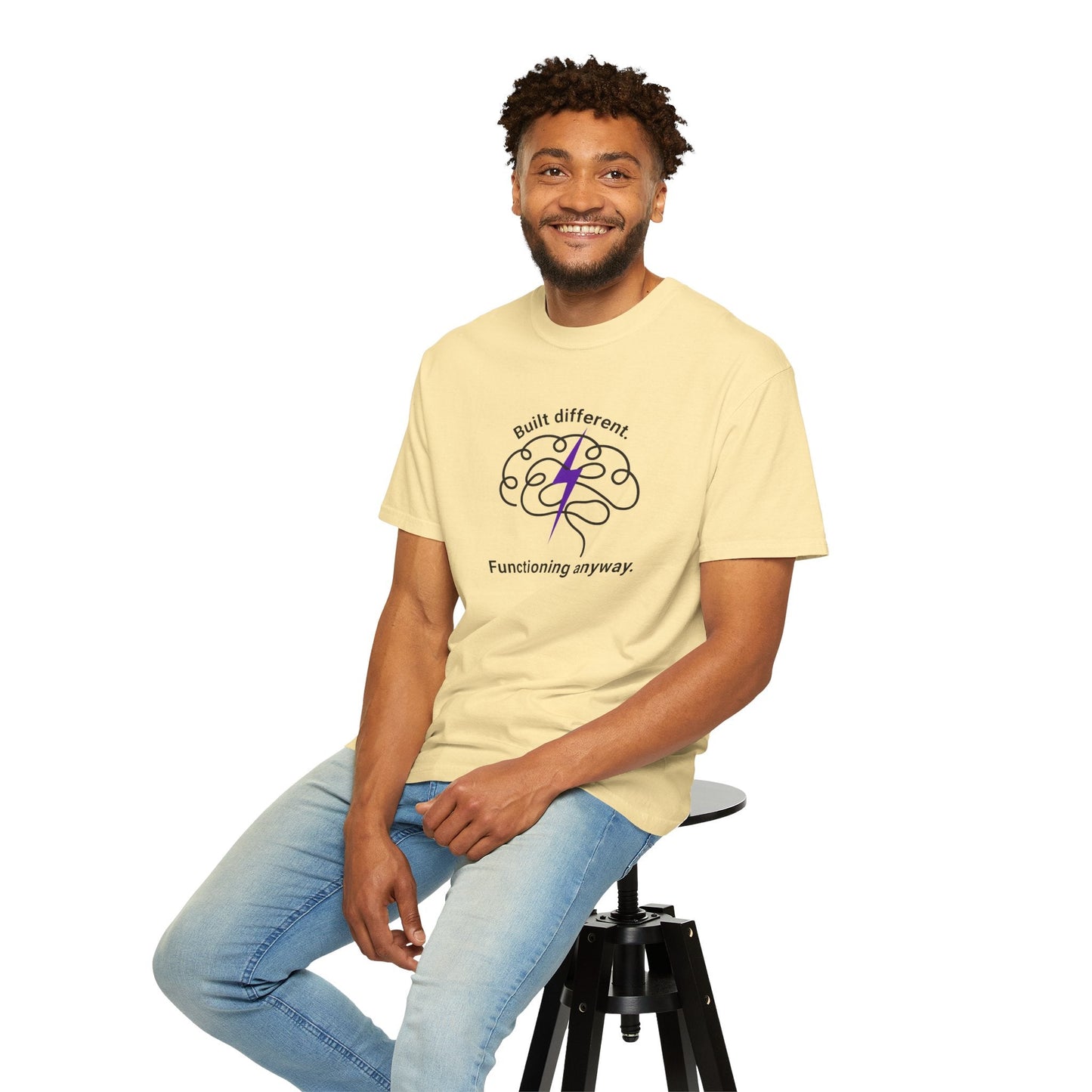 Built Different Premium Unisex Cotton T-Shirt | Soft, Lightweight Everyday Tee