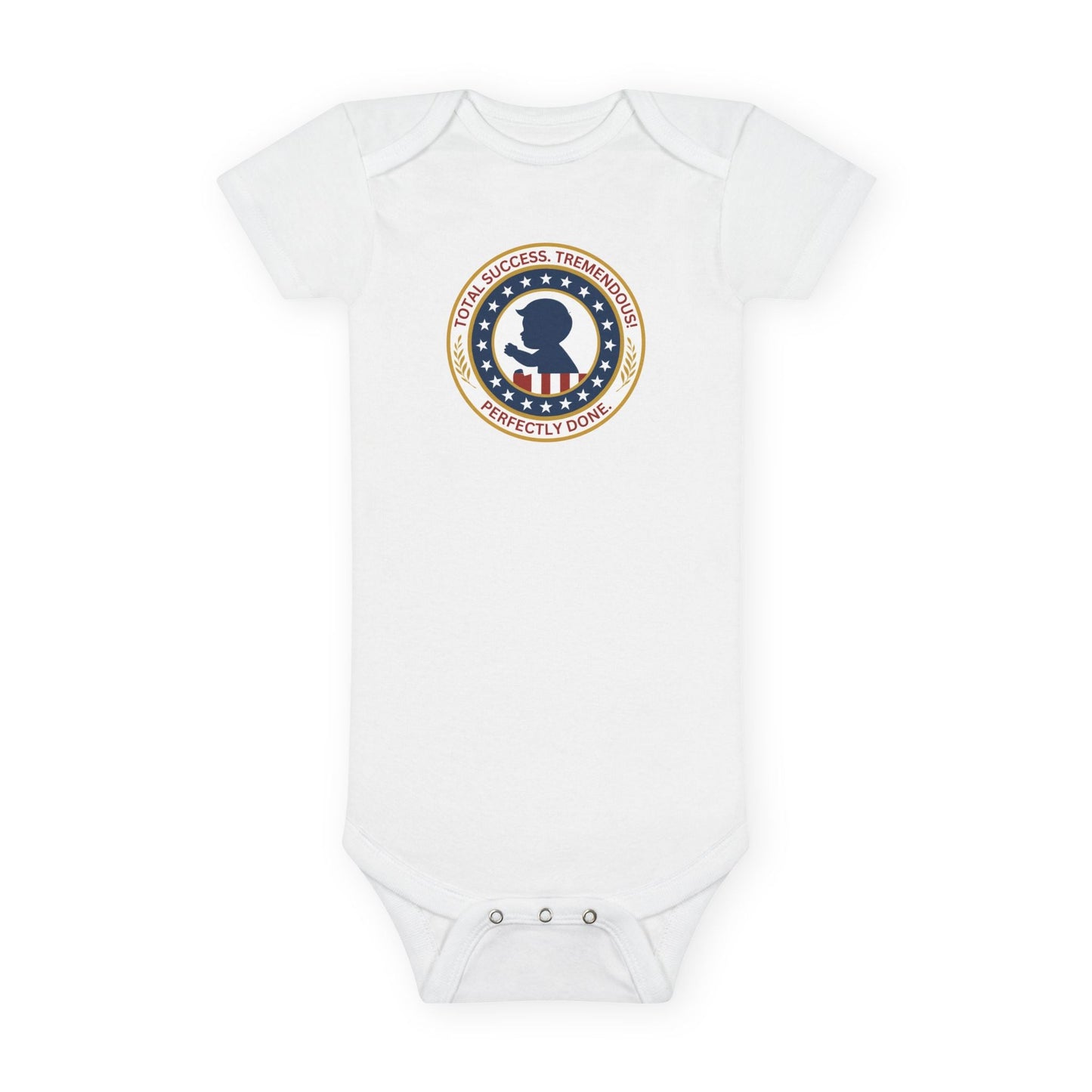 Total Success Baby Bodysuit – Political Parody Edition