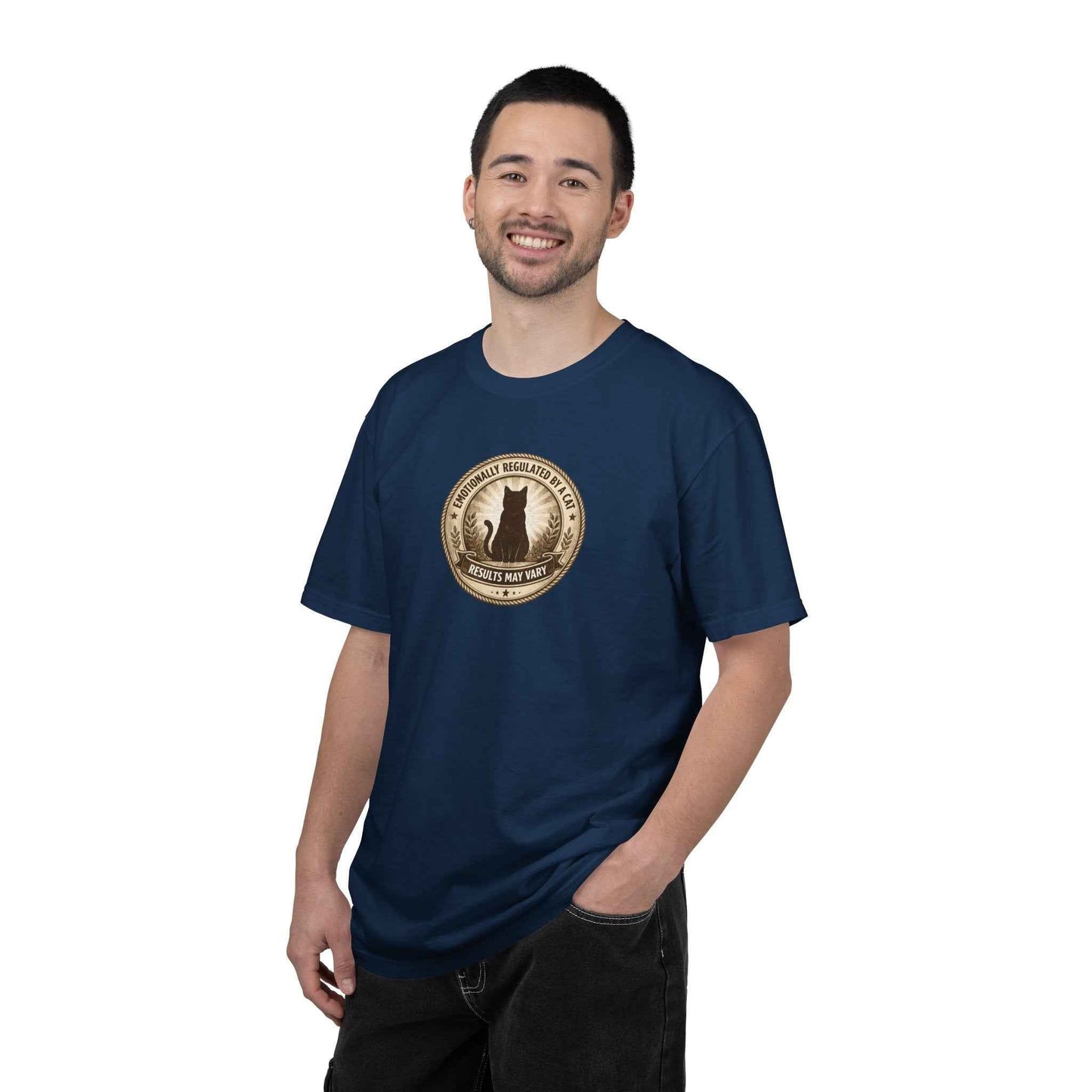 Emotionally Regulated by a Cat T-Shirt
