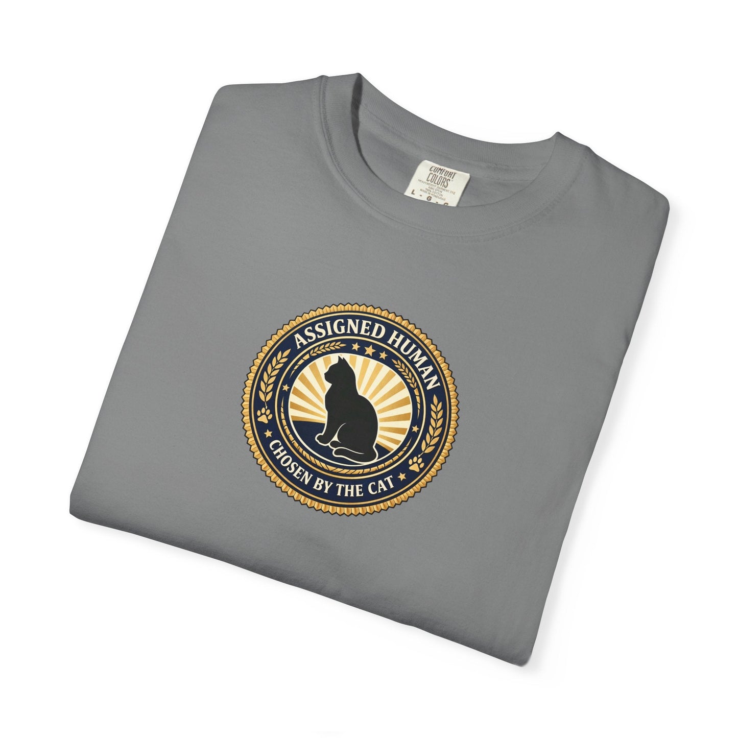 Assigned Human T-Shirt | Chosen by the Cat Tee