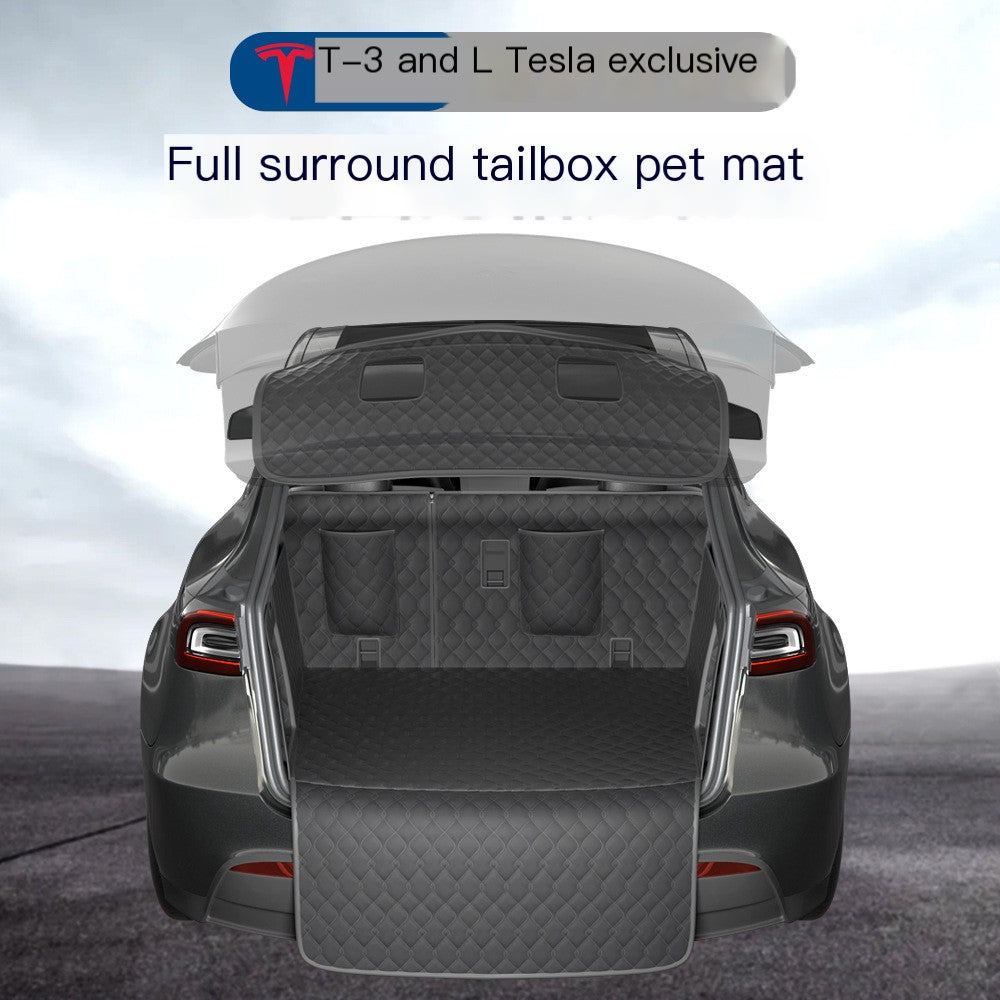 Tesla Y Custom Pet Cargo Mat for SUV