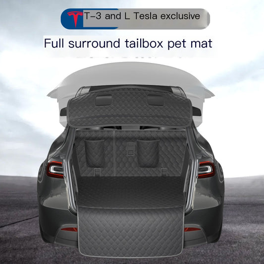 Tesla Y Custom Pet Cargo Mat for SUV