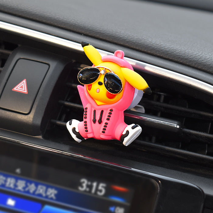 Pikachu Car Air Freshener Clip for Cute Interior Decor