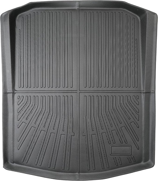 Yakitoko 3D TPE Car Trunk Cargo Liner Mat for Cadillac CT5 CT4 2020-2026 Custom Fit All-Weather Waterproof Floor Protection, Heavy Duty & Odorless