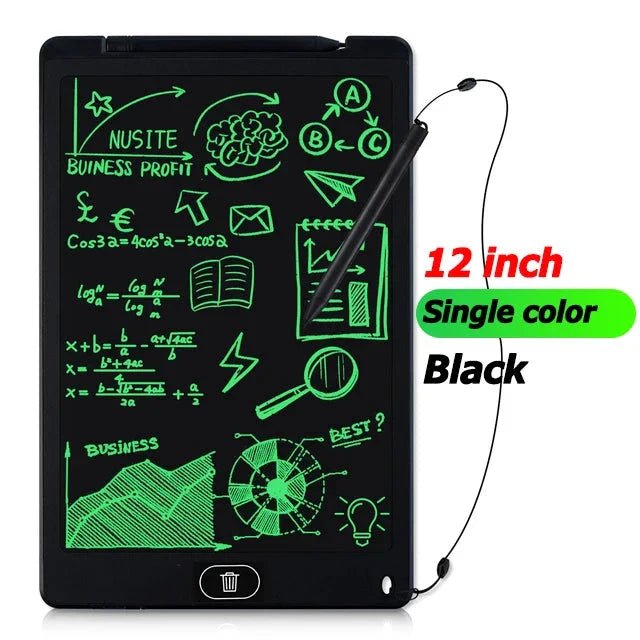 8.5 & 12 Inch LCD Writing Tablet for Kids – Digital Drawing Board & Handwriting Pad Toy with Stylus
