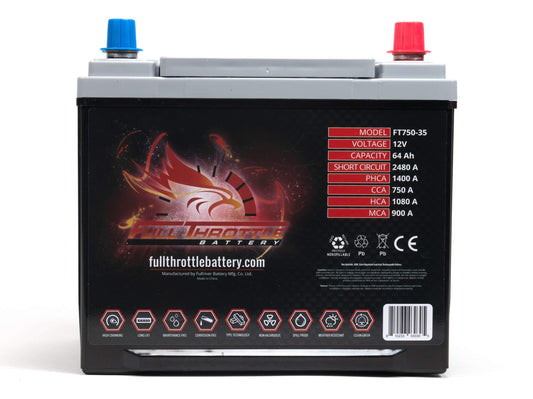 Full Throttle FT750-35 AGM Battery