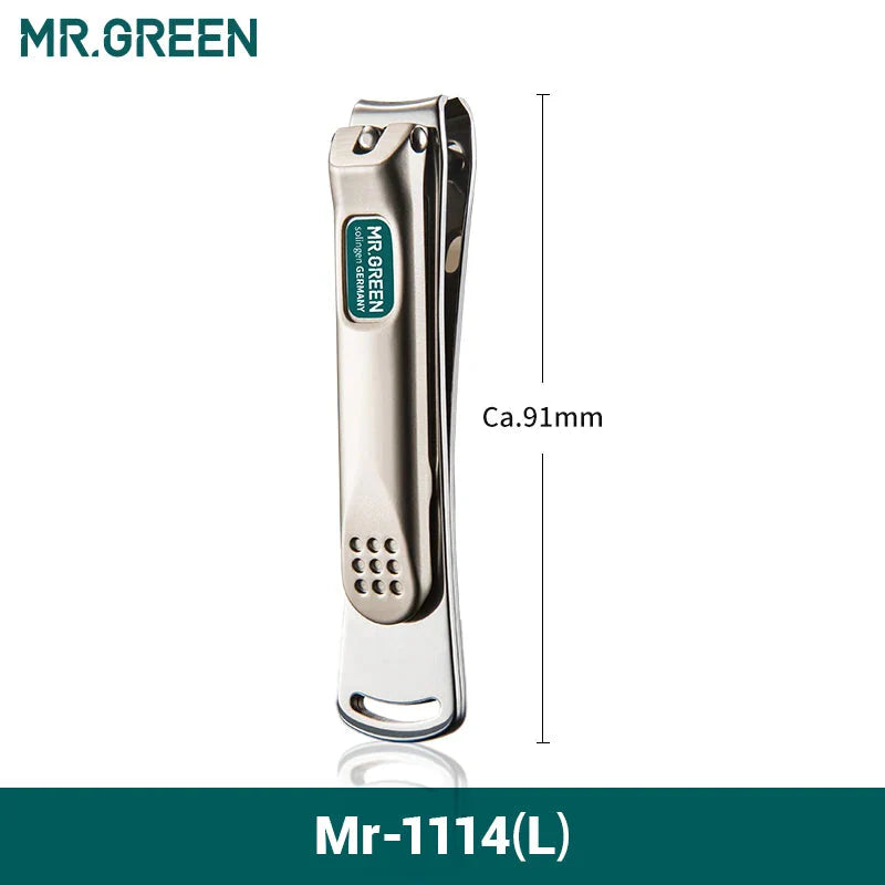 MR.GREEN Stainless Steel Nail Clippers with Nail File