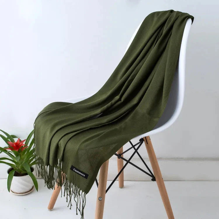 2022 Tassel Women’s Scarf – Designer Shawl, Wrap & Hijab Pashmina