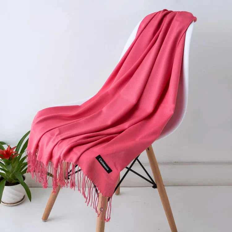 2022 Tassel Women’s Scarf – Designer Shawl, Wrap & Hijab Pashmina