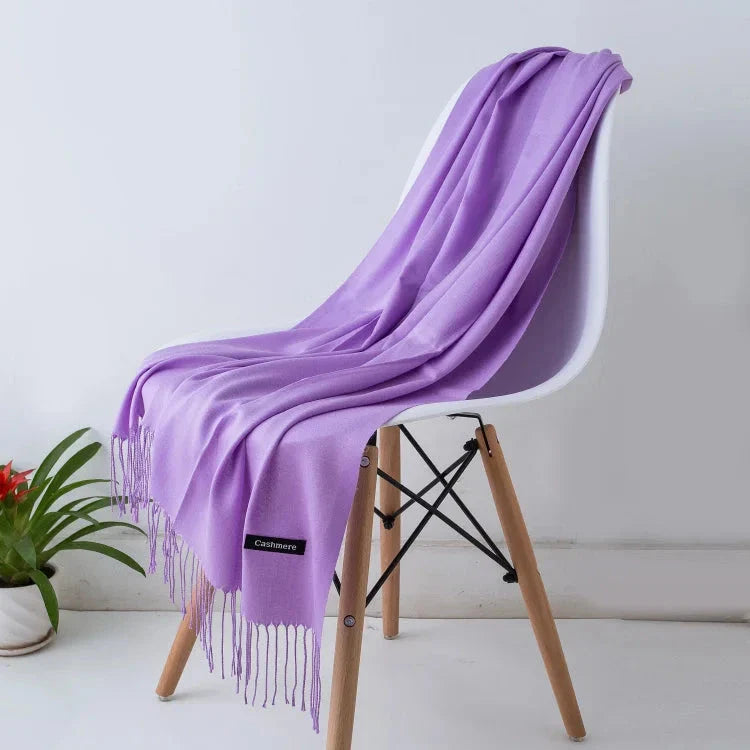 2022 Tassel Women’s Scarf – Designer Shawl, Wrap & Hijab Pashmina
