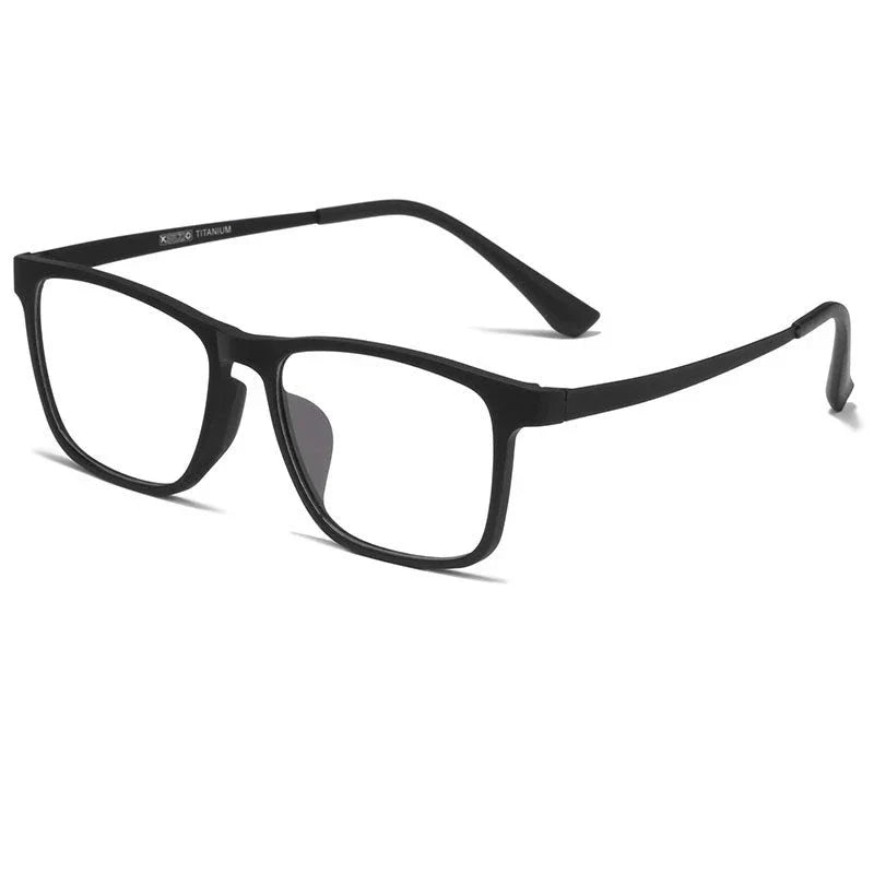 YIMARUILI Men's Square Glasses – Ultra-Light Titanium Optical Frames