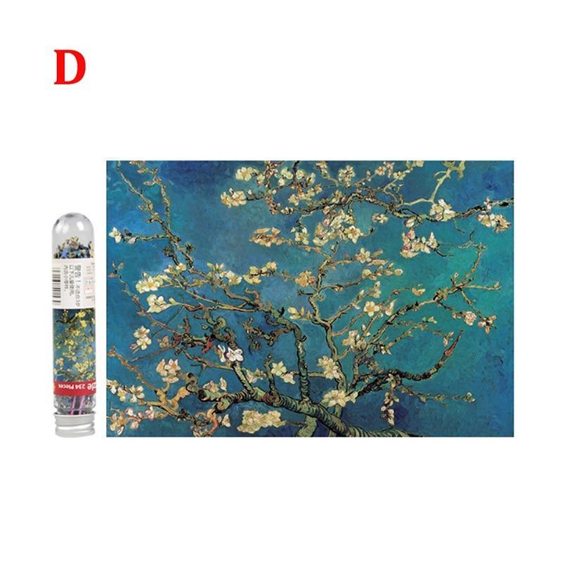 234 PCS Multi-type Landscape Puzzle Game Test Tube Packaging Educational Toys Or Adults Puzzle Toys Kids