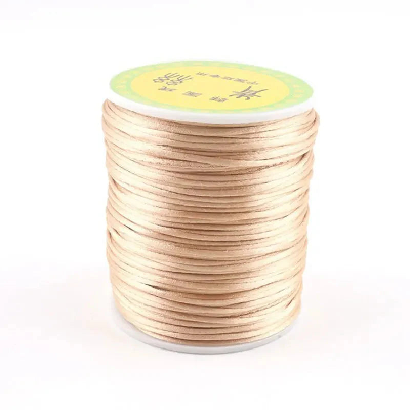 Satin Silk Nylon Cord for Baby Teether DIY Accessories