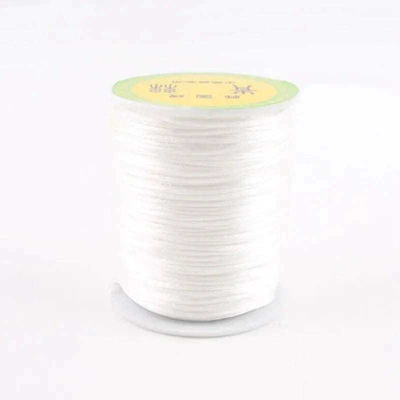 Satin Silk Nylon Cord for Baby Teether DIY Accessories