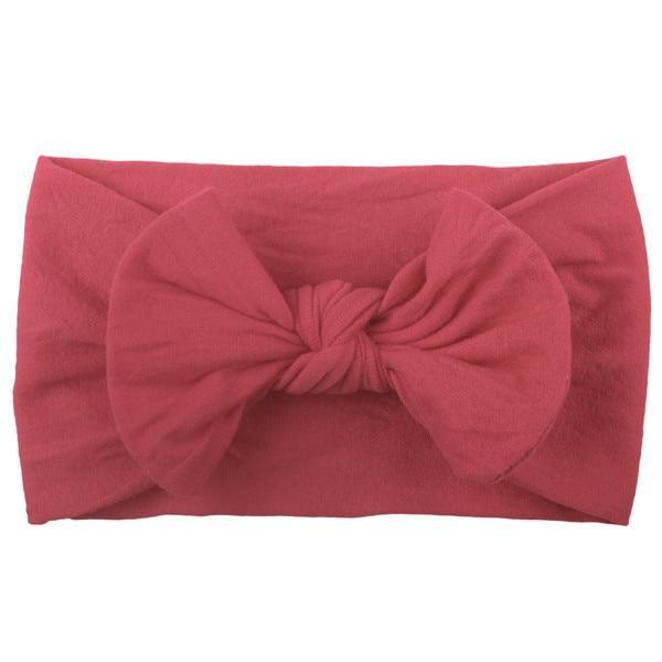 Cute Baby Girl Headbands Knitted Newborn Baby Bows Haiband Turban Head Warm head band