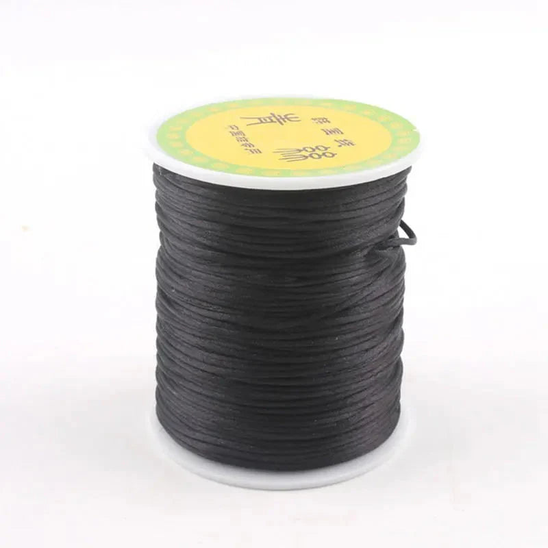 Satin Silk Nylon Cord for Baby Teether DIY Accessories