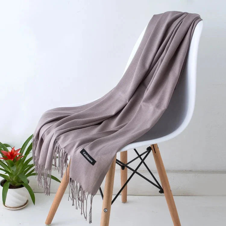 2022 Tassel Women’s Scarf – Designer Shawl, Wrap & Hijab Pashmina