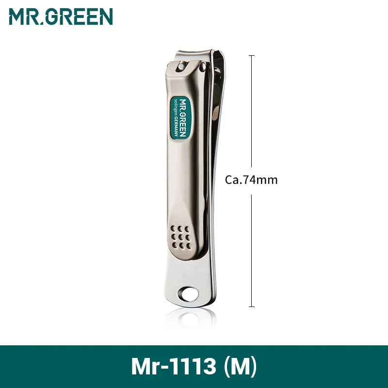 MR.GREEN Stainless Steel Nail Clippers with Nail File