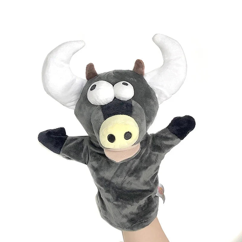Stuffed Plush Animal Finger Story Puppet Toys